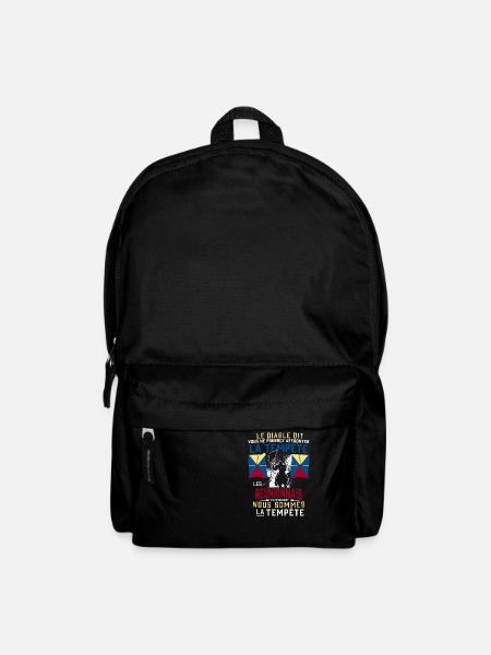 Réunionnais Tempête - Sac à dos - noir