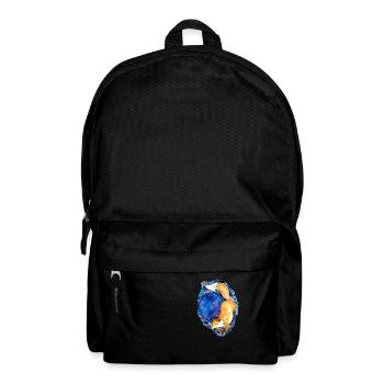 Galaxie Lune Renard roux - Sac à dos - noir - Devant