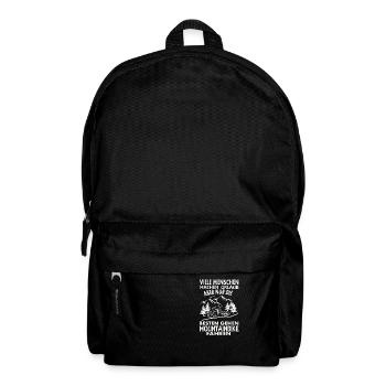 Fahrradtour Urlaub - Rucksack - Schwarz - Vorne
