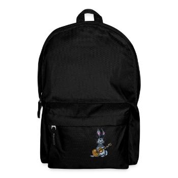 Paco the rabbit plays the classical guitar wonderfully - Backpack - black - Front