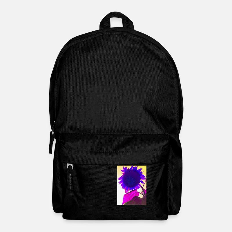 summer flower pop art - Backpack - black