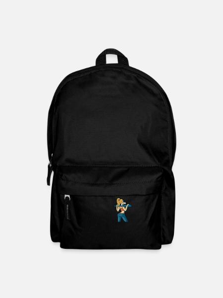 Cool Girl Cool Girl Bubble Fit Grafikdesign Baseba - Rucksack - Schwarz