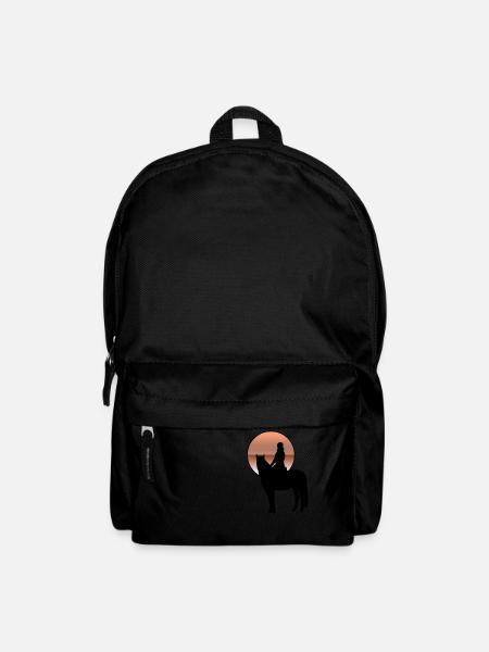 Cheval - Sac à dos - noir