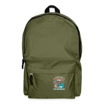 Quilting Design - Rucksack - Olivgrün - Vorne