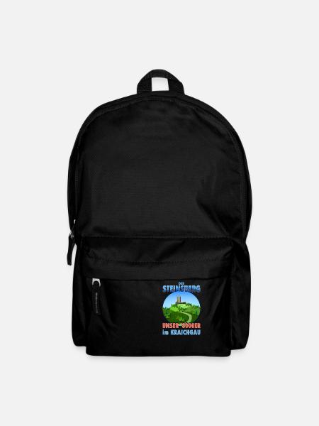 Steinsberg Kraichgau Sinsheim Baden Nordbaden - Rucksack - Schwarz