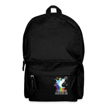 Student Shark Do Do Do Do Doo - Backpack - black - Front