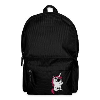 Cool Sunglasses Unicorn Comic - Backpack - black - Front
