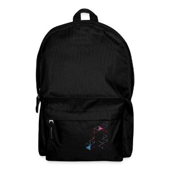 MLove Farbenfroh - Rucksack - Schwarz - Vorne