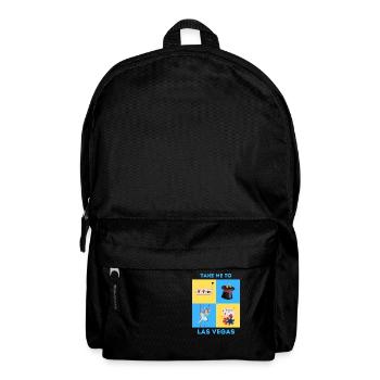 BRING MICH NACH LAS VEGAS - Rucksack - Schwarz - Vorne