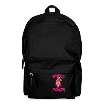 Radfahren BMX Cyclocross Radsportler Leben Rennen - Rucksack - Schwarz - Vorne