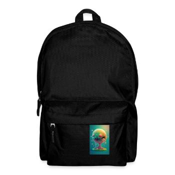 Zombie Frozen - Rucksack - Schwarz - Vorne