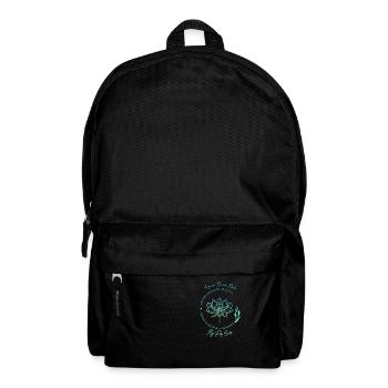 Karma Beach Blue Lotus Flower - Backpack - black - Front