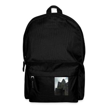 Castle ruin - Backpack - black - Front