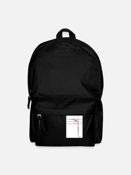 Musical note - Backpack - black