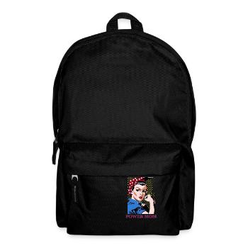 Power-Mama - Rucksack - Schwarz - Vorne