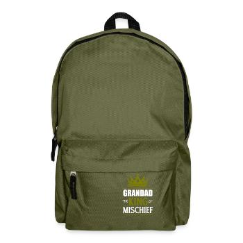 Zitat des Großvaters - Rucksack - Olivgrün - Vorne
