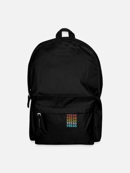 Vintage Texas Houston - Rucksack - Schwarz