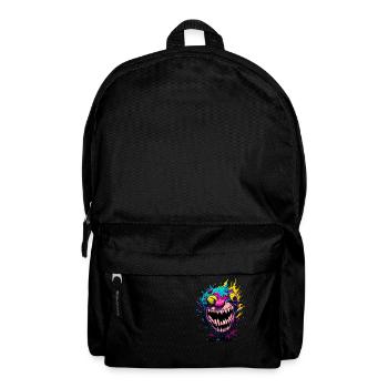 Bunter cooler Zombie - Rucksack - Schwarz - Vorne