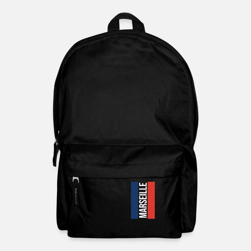 Klassisches Marseille Souvenir Marseille - Rucksack - Schwarz