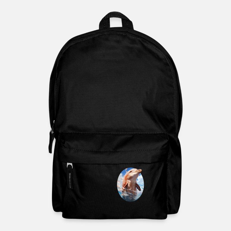 Delfin - Rucksack - Schwarz