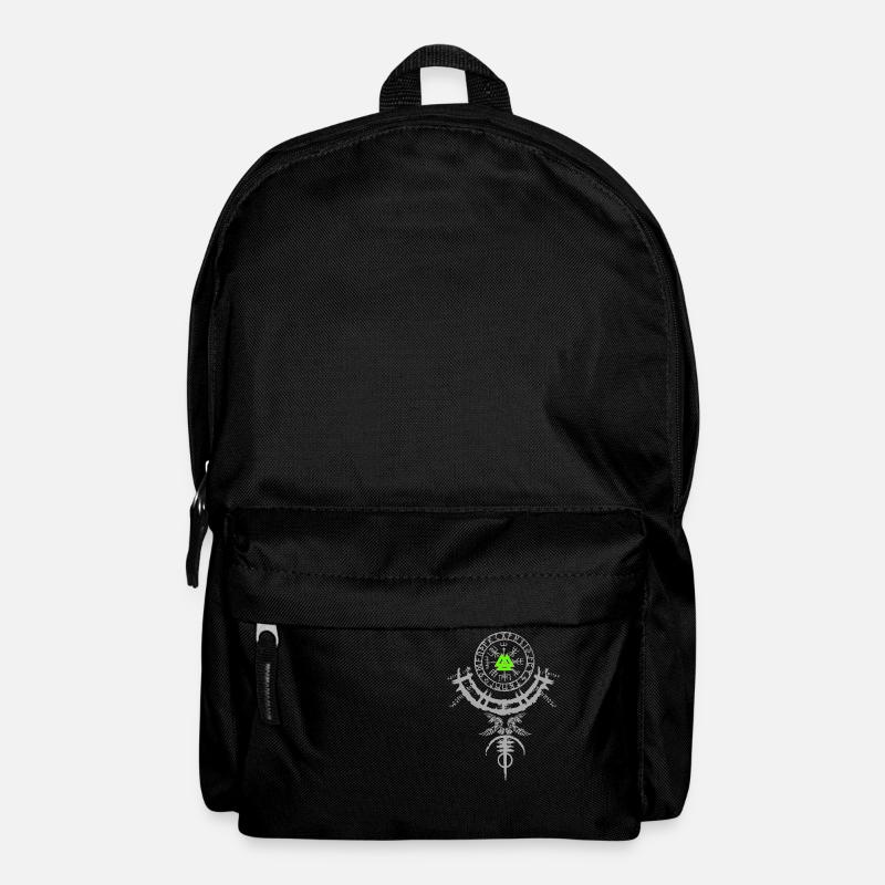 Viking Design Vegvisir Boussole Vikings - Sac à dos - noir