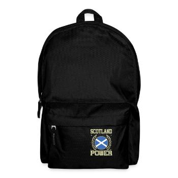 Cool Scotland Design - Sac à dos - noir - Devant