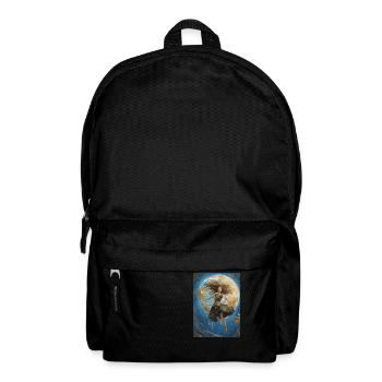Flying Girl - Rucksack - Schwarz - Vorne