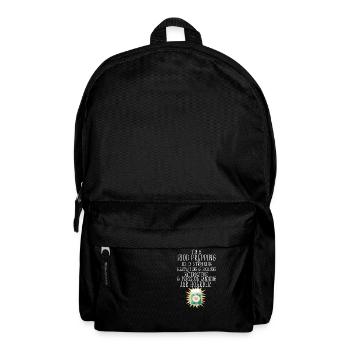Jar Hoarder Homesteady Quote Jam Maker Food - Backpack - black - Front