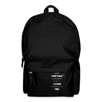 Accounting Humor - Backpack - black - Front