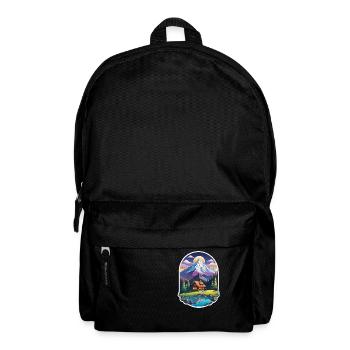 Berg Natur Wandern Klettersee - Rucksack - Schwarz - Vorne