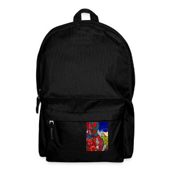 Un design astucieux - Sac à dos - noir - Devant