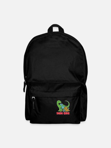 Dino Kids - Süßes Dinosaurier Design für Kinder - Rucksack - Schwarz