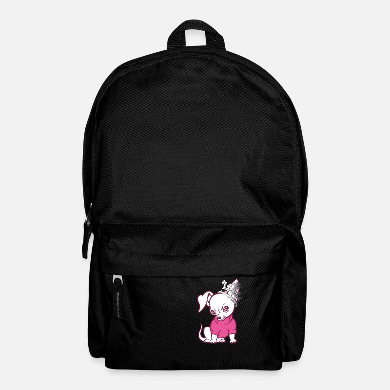spitz mit krone - Rucksack - Schwarz
