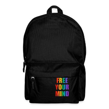 Free your mind - Backpack - black - Front