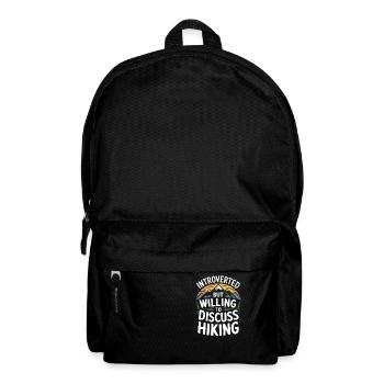 Hiking Mountain Nature Adventure Lover Camping - Backpack - black - Front