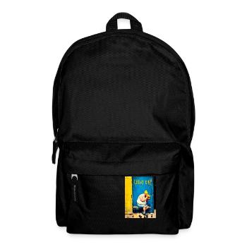 "Cheat Day" by van Gogh - Backpack - black - Front
