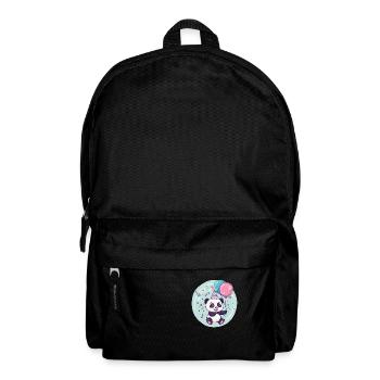 Panda Geburtstag Baby - Rucksack - Schwarz - Vorne
