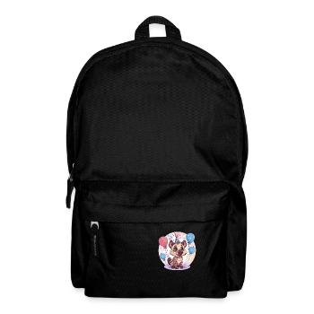 Hyène Anniversaire Bébé - Sac à dos - noir - Devant