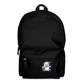 Polar Bear Bière Noël - Sac à dos - noir - Devant