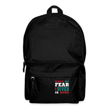N’ayez pas peur que le plongeur soit ici Tenue - Sac à dos - noir - Devant