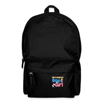 Pink or Blue Great-Grandmom Loves You Best - Rucksack - Schwarz - Vorne