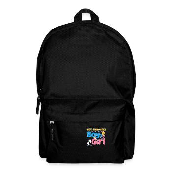 Pink or Blue Great-Grandmother Loves You Best - Backpack - black - Front