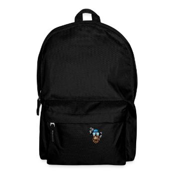 Lausbua Lederhosen - Rucksack - Schwarz - Vorne