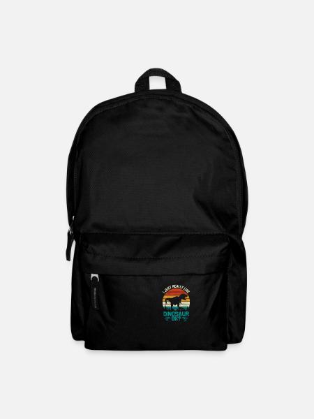 I just really Like Dinosaur ok - Dinosaurs - Backpack - black