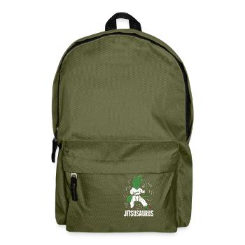 Jiu Jitsu cadeau pour les combattants des arts martiaux mixtes - Sac à dos - vert olive - Devant