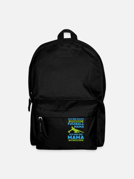 Fußball mama torwarts Sport Trainer - Rucksack - Schwarz
