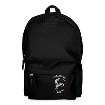 J PEUX PAS J AI BMX - Sac à dos - noir - Devant