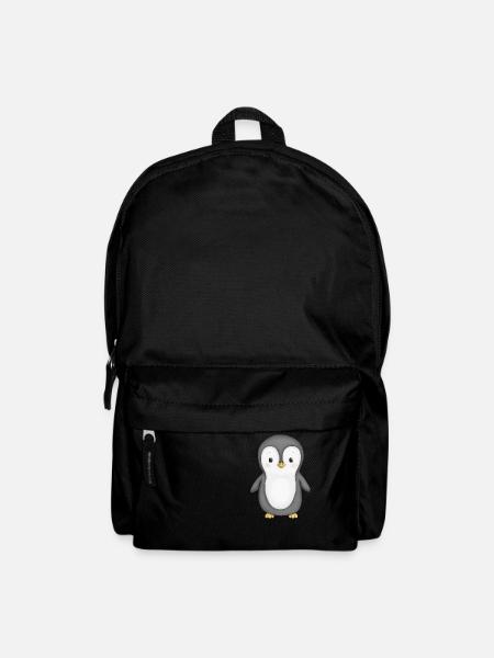 süßer Pinguin - Rucksack - Schwarz