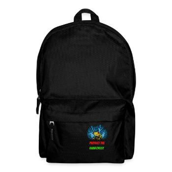 Protect the rainforest - Backpack - black - Front