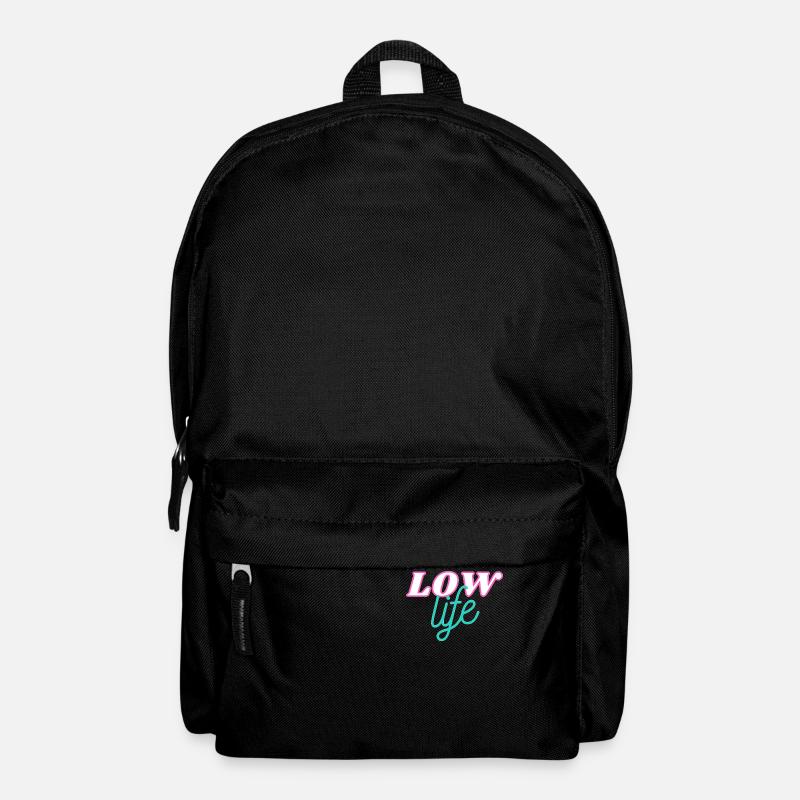 low life - Rucksack - Schwarz